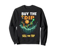 Acquista Il Tuffo Vendi Il Top Crypto Bitcoin Felpa