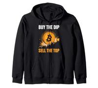 Acquista Il Tuffo Vendi Il Top Crypto Bitcoin Felpa con Cappuccio