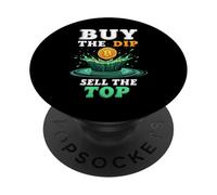 Acquista il tuffo Vendi il Top Crypto Bitcoin PopSockets PopGrip Adesivo