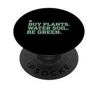 Acquistare Piante Acqua Terreno Essere Verde Botanico Natura Giardinaggio PopSockets PopGrip Adesivo