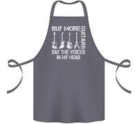 Acquisto Altro Chitarre Say The Voices Divertente Cotone Grembiule 100% Organico