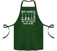 Acquisto Altro Chitarre Say The Voices Divertente Cotone Grembiule 100% Organico