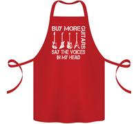 Acquisto Altro Chitarre Say The Voices Divertente Cotone Grembiule 100% Organico