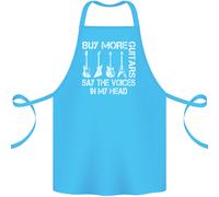 Acquisto Altro Chitarre Say The Voices Divertente Cotone Grembiule 100% Organico