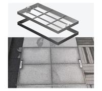 ACRaBoss Chiusino Incorporato per Impieghi Gravosi con Maniglie Nascoste per Uso su Strada, Marciapiede, Cortile, Giardino e Autostrada/L*W/90 * 45Cm