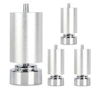 ACRaBoss Gambe per Mobili, 4 Pezzi Di Gambe per Mobili da 10 Cm, 15 Cm, 20 Cm, 25 Cm, 30 Cm, 35 Cm, 40 Cm, Gambe per Tavolo in Metallo, Piedini Regolabili per Mobili, Gambe Di Ricambio per Divano, Scr