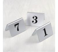 ACRaBoss Numeri da Tavolo in Acrilico, Numeri da Tavolo Bifacciali da 1 a 10, Cartelli con Numeri da Tavolo per Matrimoni, Feste, Banchetti e Ricevimenti, Visualizzazibifacciale Dei Numeri, Numeri da