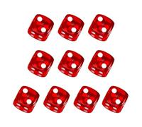 Acrilico 16mm Zices Set Colorato Cubo Sei Lati Con Punti Giocare Blocco Square Bambini Educazione Matematica Giocattoli Educativi