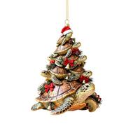Acrilico animale albero di Natale ornamento 2D Acrilico Acrilico impilato