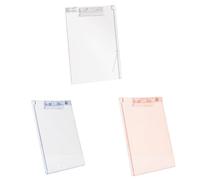 Acrilico Appunti Con Misurazione Bilancia E Penna Clip 32.5x22.9cm per Ufficio