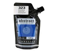 Acrilico astratto 120ml tonalità blu ceruleo