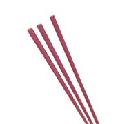 Acrilico Barra rotonda trasparente, 10 pezzi barre acriliche colorate, diametro 5 mm, alta trasparenza, barre acriliche rotonde colorate, barre acriliche trasparenti per decorazioni per torte (rosa, 5