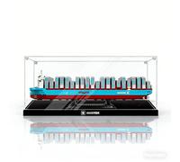 Acrilico Display Case for Lego 40955 Mae*rsk Dual-Fuel Container Ship, Dustproof Box, Storage Box, Clear Box, Display Box, Compatibile con Lego 40955 (Case Only, No Model) (Trasparente)
