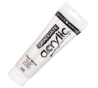 Acrilico graduato 120 ml bianco perla