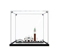 Acrilico in Vetrina Teca Compatibile con 21026 Venezia Street View Architettura Construcción,Trasparente Antipolvere Espositiva Acrylic Display Case (Modello non incluso) B,3MM