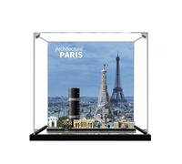 Acrilico in Vetrina Teca Compatibile con 21044 Parigi Street View Architettura Construcción,Trasparente Antipolvere Espositiva Acrylic Display Case (Modello non incluso) A,3MM