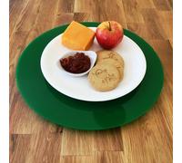 Acrilico Lazy Susan Giradischi Piatti - Misura 31.8cm O 38.1cm Many Scelte