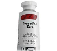 Acrilico Ml59 Sr.8 Heavy Body 1278-Rosso Pyrr.scur | Golden