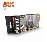ACRILICO MODELLISMO AK INTERACTIVE GERMAN FIELD GREY UNIFORMS