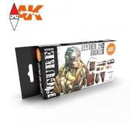 ACRILICO MODELLISMO AK INTERACTIVE LEATHER AND BUCKLES