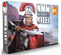 ACRILICO MODELLISMO AK INTERACTIVE NON METALLIC METAL: STEEL