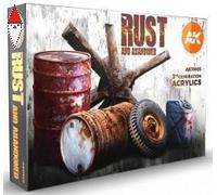 ACRILICO MODELLISMO AK INTERACTIVE RUST SET