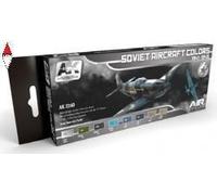 ACRILICO MODELLISMO AK INTERACTIVE SOVIET AIRCRAFT COLORS 1941-1945 COLOURS SET
