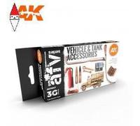 ACRILICO MODELLISMO AK INTERACTIVE TANK ACCESORIES