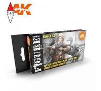 ACRILICO MODELLISMO AK INTERACTIVE WAFFEN SPRING-SUMMER CAMOUFLAGE