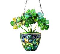 Acrílico Para El Día - Decoración De Pared Del Día De San Patricio, Del Trébol Díaa De Patrick 2d | Trébol De Buena Suerte Para La Decoración De La Paredl Díaa De San