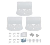 ACRILICO Piccola scaffale galleggiante Montaggio montato a parete trasparente trasparente Strong stabile per la telecamera di sicurezza Baby Monitor Speaker Wifi Router Home