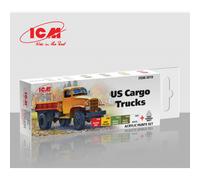 Acrilico Pittura Set Per USA Cargo Camion ICM 3019 Modellino Char Promo