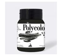 Maimeri POLYCOLOR 500 ml, Feine Vinylfarbe, Farbton Schwarz