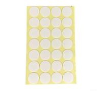 Acrilico rotondo trasparente da 10 mm a 30 mm mix acrilico rotondo | 5 fogli, diverse dimensioni 10-30 mm, trasparenti, per una forte aderenza, rimovibili senza lasciare residui