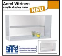 Acrilico Vetrine Spiegel-Rückwand Scaffale Schermo Stand Safe 5110 560x310x160mm