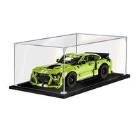 Acrilico Teca Compatibile con Lego 42138 Technic Auto Corsa, A Prova di Polvere Vetrina in Acrilico Acrylic Display Case (Non Incluso Modello) A,3MM
