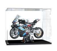 Acrilico Teca Compatibile con Lego Technic 42130 Motociclo Set Costruzioni,A Prova di Polvere Acrylic Display Case Acrilico Vetrina (Non Incluso Modello) A-2MM