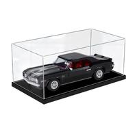 Acrilico Teca Compatibile con Lego Technic Chevrolet 10304/10321, A Prova di Polvere Vetrina in Acrilico Acrylic Display Case (Modello non incluso) A,2MM