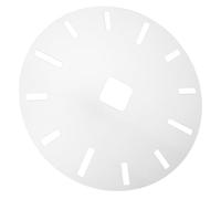 Acrilico Template per Orologio Circolare per Falegnameria Fai | Trasparenza Elevata e Segni Netti, Allineamento dei Fori, Riutilizzabile