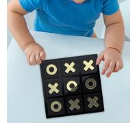 Acrilico Tic TAC Toe Gioco Decorativo Rompicapo Giochi da tavolo Giochi XO per