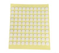 Acrilico trasparente 10-30 mm rimovibile senza lasciare tracce acrilico | Biadesivo, trasparente per design, ideale per fissaggi invisibili, 5 fogli per confezione