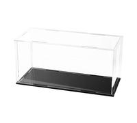 Acrilico trasparente Per Scatola di Protezione Display Storage Per Caso Per Modello Da Collezione Figura Auto Per Bambola Boutique Store Mostra Scarpe Scatole di Vetro Per Collezionismo Grande Con