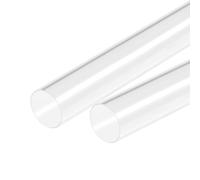 Acrilico Tubazione Trasparente Rigido Rotondo Tubo 42mm ID 45mm OD 18" 2pz