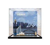 Acrilico Vetrina Teca Compatibile con 21032 Architettura di Sydney Collectible Building Toy,A Prova di Polvere Vetrina in Acrilico Acrylic Display Case (Modello non incluso) A,3MM