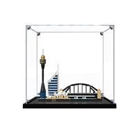 Acrilico Vetrina Teca Compatibile con 21032 Architettura di Sydney Collectible Building Toy,A Prova di Polvere Vetrina in Acrilico Acrylic Display Case (Modello non incluso) C,2MM