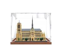 Acrilico Vetrina Teca Compatibile con Le-go Giocattoli 21061 Notr-e Dam-e di Parig-i,Acrylic Display Case Acrilico Vetrina Scatola di Acrilico (Modello non incluso) B,3MM