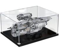 Acrilico Vetrina Teca Compatibile con Lego 75292 The Mandalorian The Razor Crest, A Prova di Polvere Vetrina in Acrilico Acrylic Display Case per 75292 (Modello Lego Non Incluso)