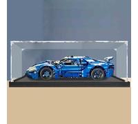 Acrilico Vetrina Teca per 42154 Technic Ford GT, Acrylic Display Case Box, Scatola Espositiva Trasparente Scatola, Polvere Protezione ( 45 x 25 x 15 cm )