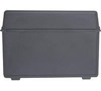 Acrimet Divisorio in plastica per Portacarte Organizzatore 5" X 8" - Grigio, unità singola - Compatibile con archivio schede Acrimet, mantiene le guide da A a Z in posizione verticale e sicura