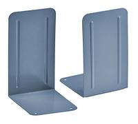 Acrimet Fermalibri in Metallo Premium (Resistente) (Colore Blu) (1 Paio)
